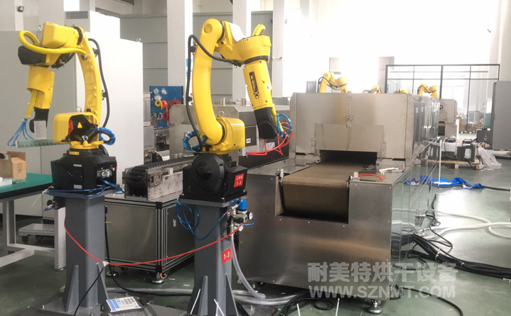 NMT-ZP-108 疫苗玻璃瓶小型預熱加固化自動裝配線(蘇州?？松?